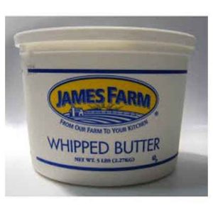 James Farm - Whipped Butter Cups, Salted - 8/90 ct