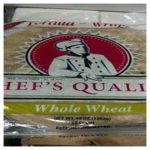 Chef's Quality - 12" Whole Wheat Soft Tortillas or Wraps - 12ct Pack