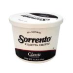 Sorrento - Whole Milk Ricotta Cheese - 5 lbs