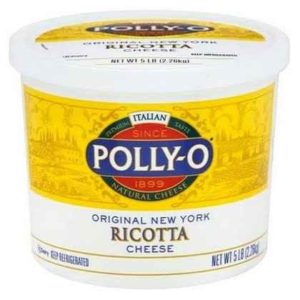 Polly-O - NY Style Ricotta Cheese - 5 lb