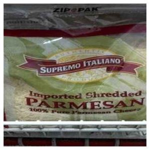 Supremo Italiano - Domestic Pure Shaved Parmesan Cheese - 5 lbs