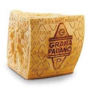 Imported DOP Grana Padano Cheese - 1/8 wheel