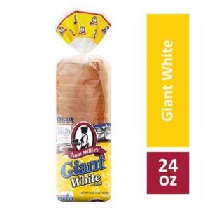 Aunt Millie's - Giant White Bread - 24 oz