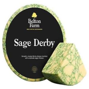 English - Sage Derby Cheddar Cheese