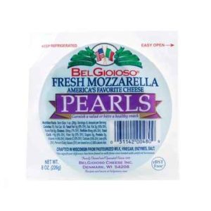 BelGioioso - Fresh Mozzarella Pearls in Water - 3lb. Container