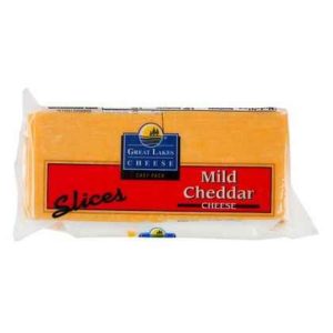 Great Lakes - Pre Sliced Cheddar Cheese - 1.5 Lb