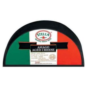 Stella Asiago Cheese, Black Wax