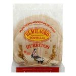 El Milagro - 13" Flour Tortillas for Burritos - 12 ct
