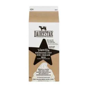 Dairy Star - Vanilla Ice Cream Mix, Reduced Fat - 64 oz