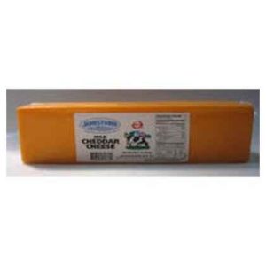 James Farm - Mild Yellow Cheddar Cheese Loaf - 5 lbs