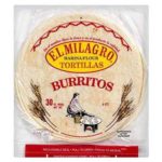 El Milagro - 11" Flour Burritos - 8 ct