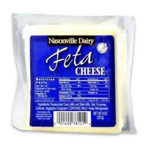 Nasonville - Feta Cheese - 27 lb Pail