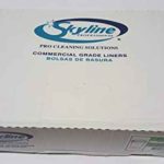 Skyline - 60 Gallon Can Liners, 38x58, Black, 2.35Mil - 50/cs