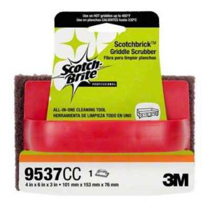 Scotch-Brite - Scotchbrick Griddle Scrubber, 4x6 - 4 ct bag