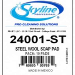 Skyline - Hotel Size Steel Wool Soap Pads - 10 ct