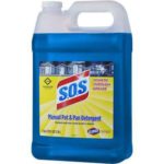S.O.S Manual Pot and Pan Detergent Liquid, 128 oz