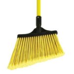 O-Cedar MaxiSweep Angle Broom, Yellow, Flagged