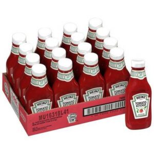 Heinz - Tomato Ketchup, Classic Squeeze Bottle - 16/14 oz bottles