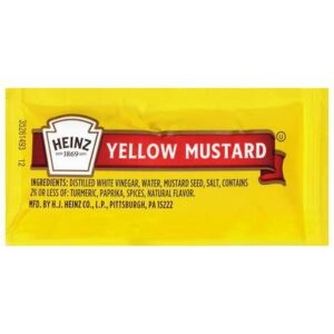 Heinz - Mustard Packets - 500 Ct