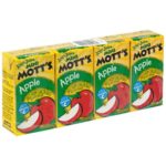 Mott's - Apple Juice Minis - 4 Pk