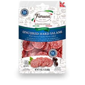 Fiorucci- Sliced Supremo Hard Salami- 2.5 lb