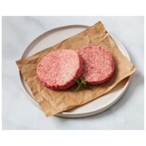 Frozen Jemm Burger - Deluxe Beef Patties Chopped Steak - 2:1 (8 oz) - 4 lbs