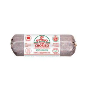 V&V Supremo - Pork Chorizo Chub - 5 lbs