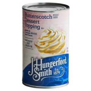 J. Hungerford Smith - Butterscotch Topping - 46oz. Can
