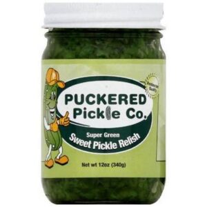 Puckered Pickles - Sweet Pickle Relish - 1 Gal
