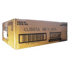 Hershey's Semi Sweet Mini Chocolate Chips - 25 lbs