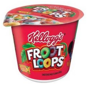Kellogg's Froot Loops - Cereal -In-a -Cup - 6/1.5 oz