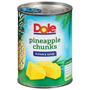 Dole - Pineapple Chunks in Heavy Syrup - 6/#10 cans