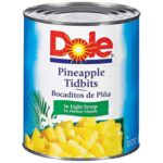 Dole - Pineapple Tidbits - #10 cans