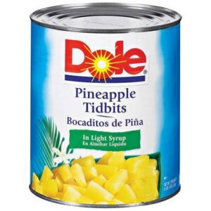Dole - Pineapple Tidbits - #10 cans