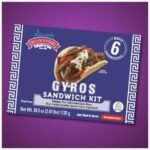 Frozen Devanco Foods - Gyros Sandwich Kit - 6 ct