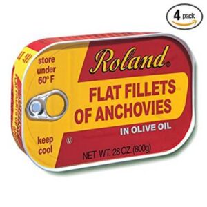 Roland - Anchovies in Olive Oil - 12/28 oz