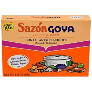 Goya - Culantro & Achiote Sazon - 18/3.5 oz Box