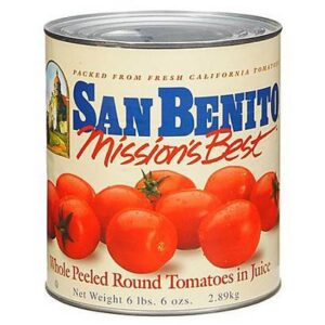 San Benito - Whole Tomatoes in Juice - #10 cans