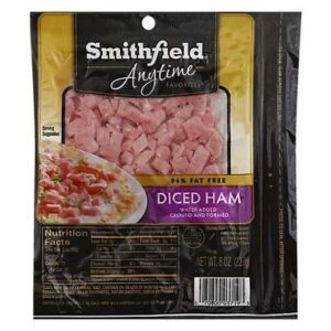 Smithfield - Diced Ham, Water Added, 3 lb
