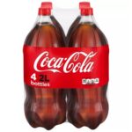 Coca-Cola Bottles, 2 Liters, 4 Pack, 2 Sets