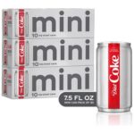 Diet Coke Cans, 7.5 fl oz, 10 Pack, 3 Sets