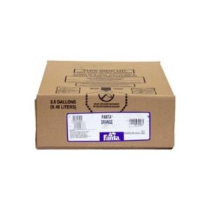 Fanta Orange - 2.5 gal bag in box syrup