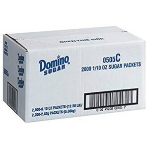 Domino Sugar Blue Packets - 2000 ct