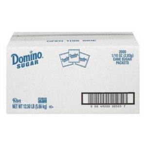 Domino Sugar Orange Packets - 2000 ct