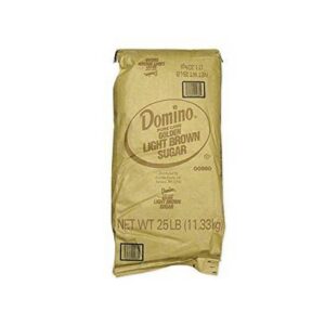 Domino - Light Brown Sugar - 25 lbs