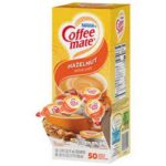Coffee mate - Hazelnut Liquid Creamer Cups - 50 Ct
