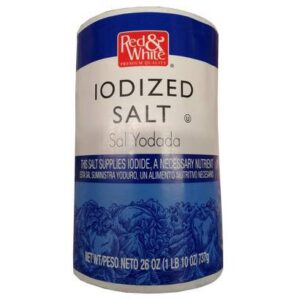 Red & White - Iodized Salt - 24/26 oz
