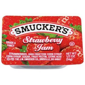 Smucker's - Strawberry Jam - 0.5 oz cups