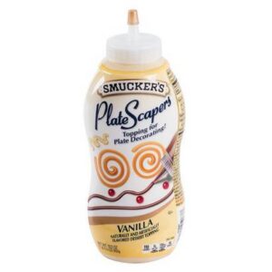Smucker's - Vanilla Plate Scapers - 19.5 oz bottle