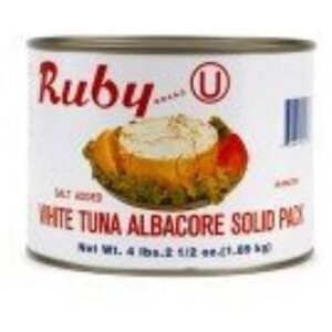 Ruby - Solid White Albacore Tuna - 66 oz Can